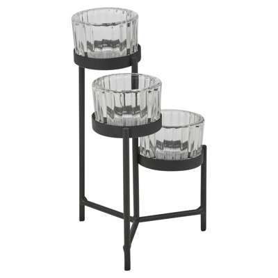 Metal Tabletop Candelabra