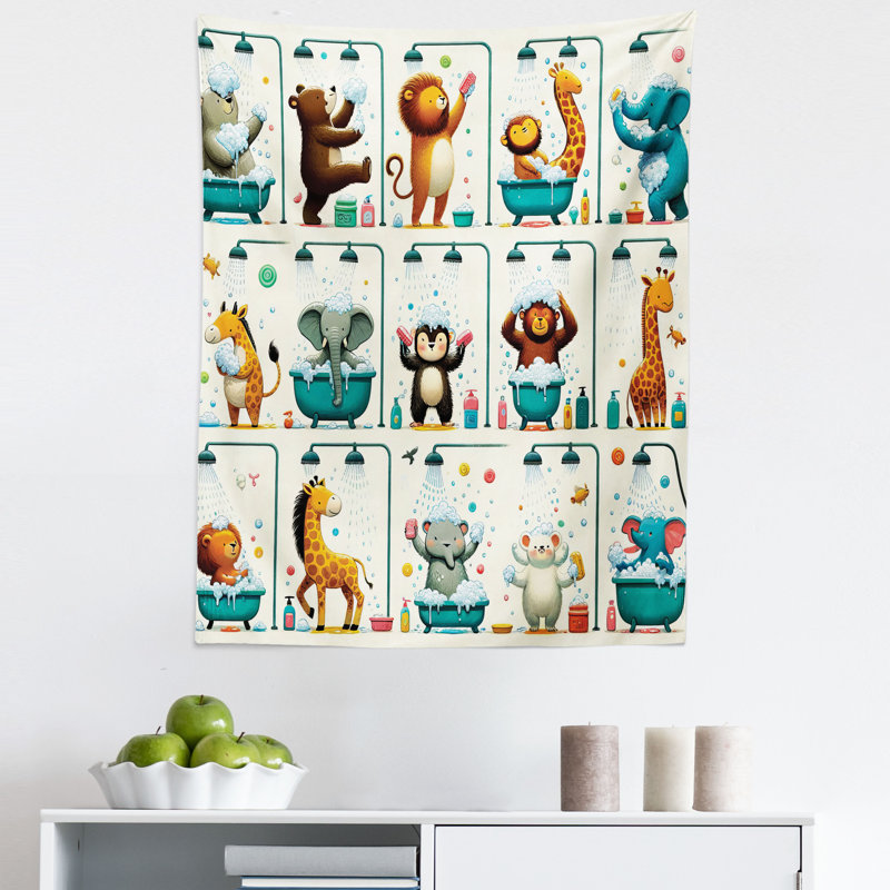 Tapisserie en microfibre, H 28 po x l 23 po