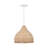 Aundray 1 - Light Natural Dome Pendant-501637420
