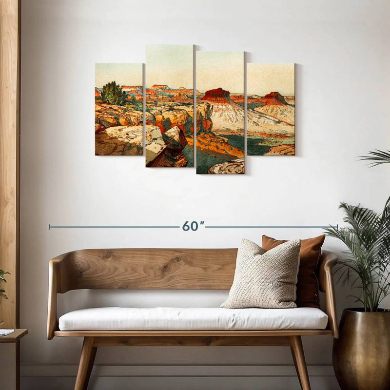 Alvord étonnant paysage du Grand Canyon, H 27 po x l 43 po
