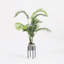 Faux Palm Plant in Plastic Pot-599243177