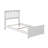 Brunelle Solid Wood Foundation Bed with Matching Footboard-2001163027-2001163028