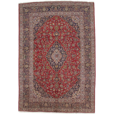One-of-a-Kind Red Traditional 8X12 Oriental Area Rug