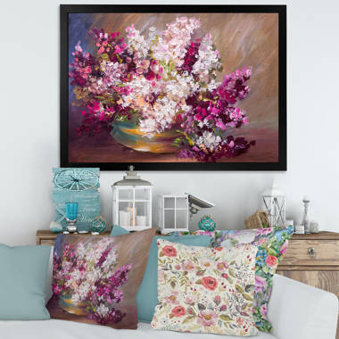 Winston Porter Still Life With Lilacs On Canvas Painting & Reviews