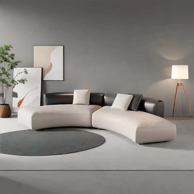 Arc-shaped rest area sofa combination