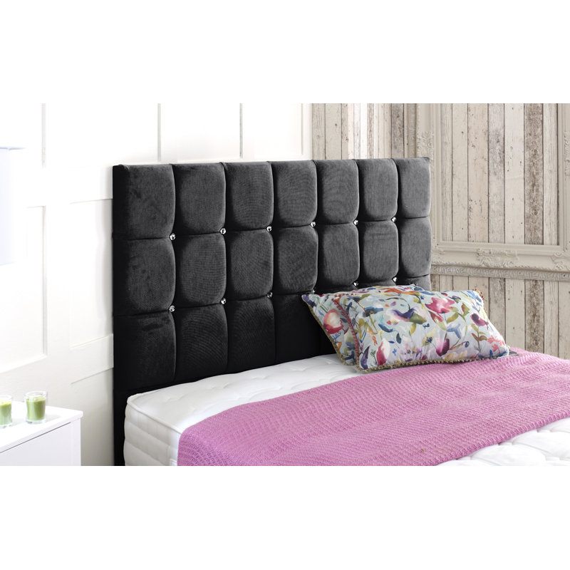 Higgenbotham Upholstered Headboard, Single (3'), Red