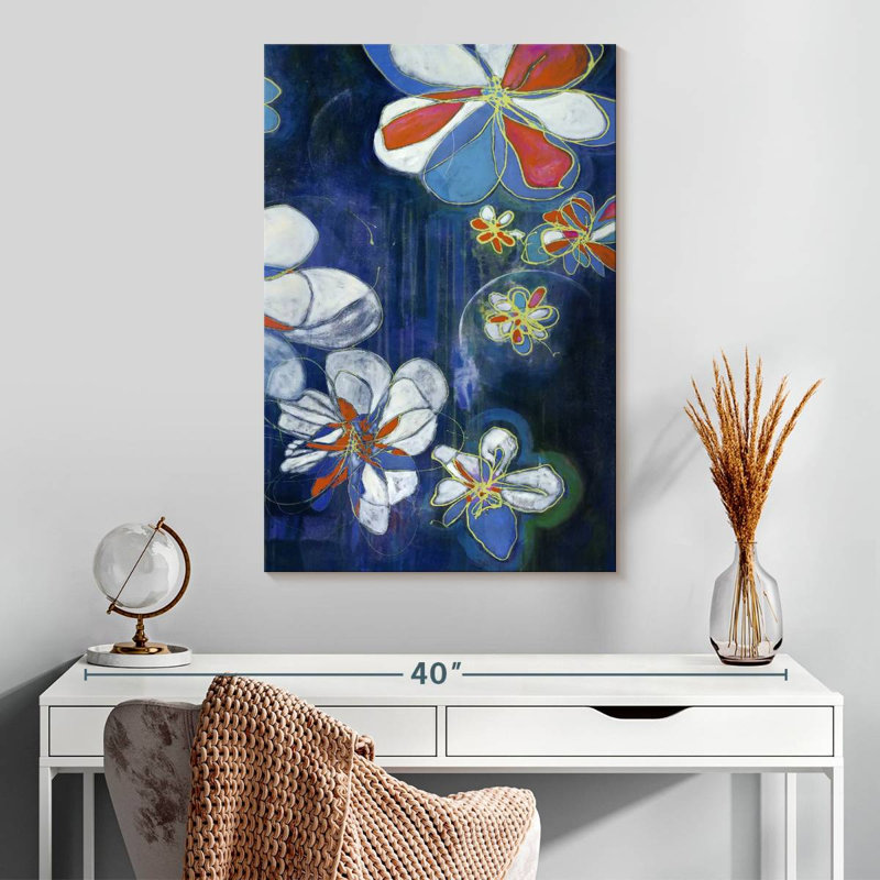 Harnek Night Blooms II, H 30 po x l 20 po