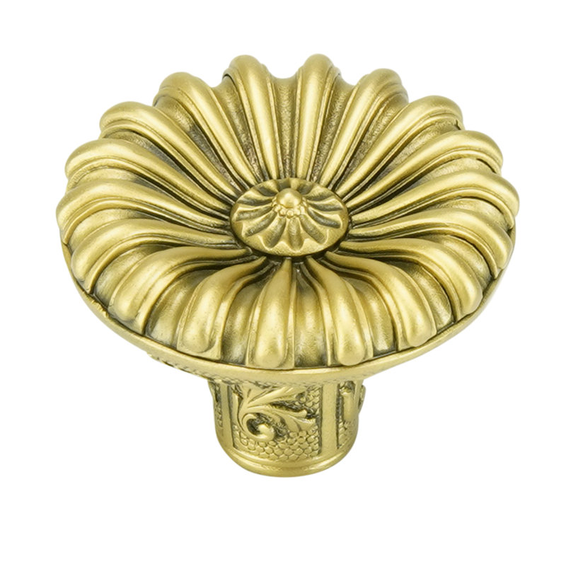 NANTUCKET Designer Knob, Light Gold