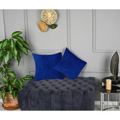 Matte Velvet Cushion Cover - 1 Pc