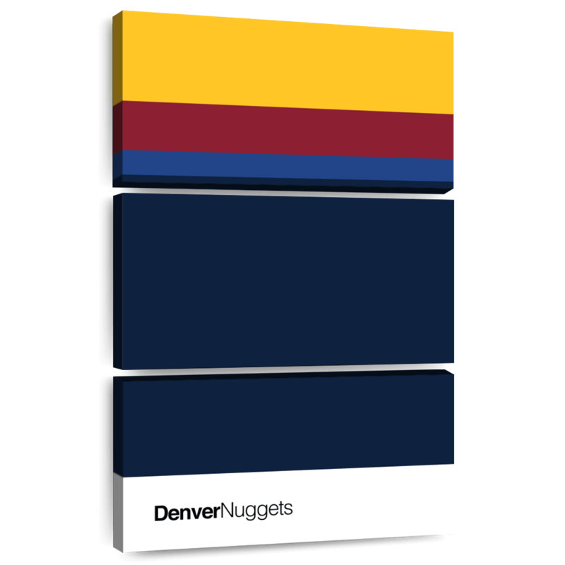 Sireci Denver Nuggets, 50" H x 32" W