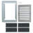 Designer Recirculating Kit for DAP Range Hood