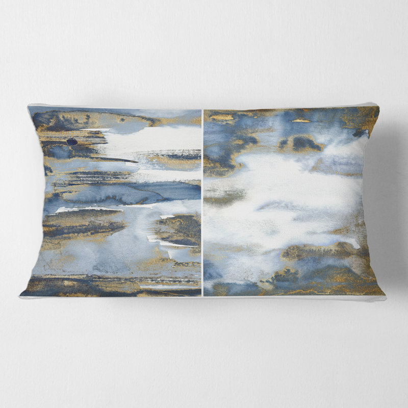 Waves III Rectangular Pillow Cover & Insert