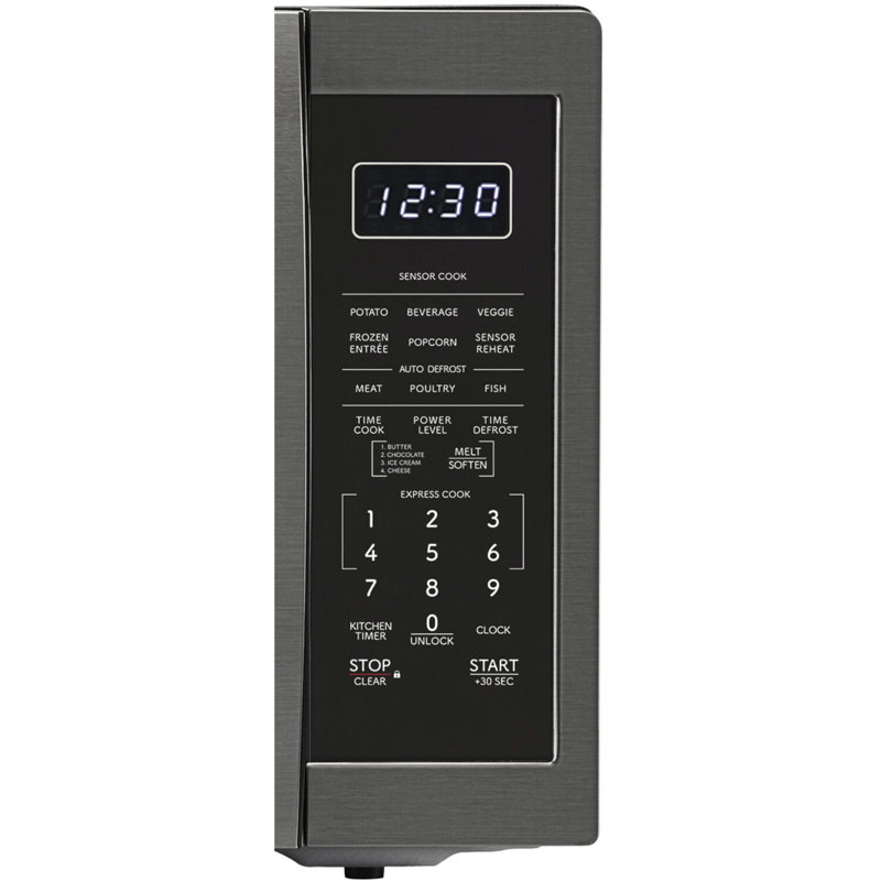 1.4 cuft 1100W Countertop Microwave in Black