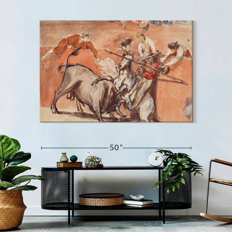 Corrida Brampt 1865, H 34 po x l 51 po