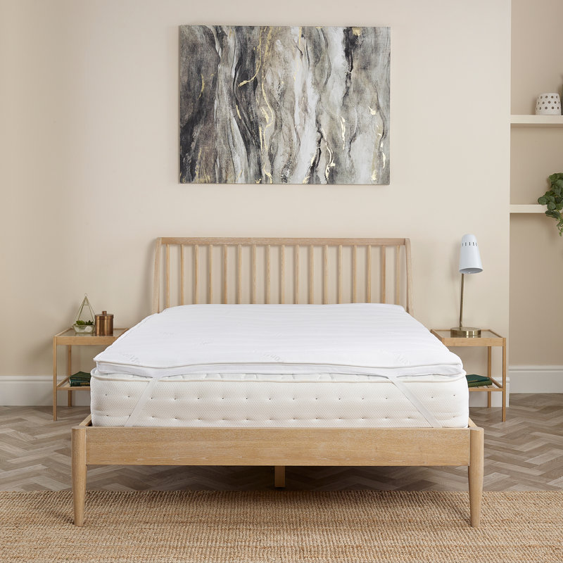 Airstream Memory Cool Mattress Topper 4cm Thick Cooling Machine Washable, Kingsize (5')