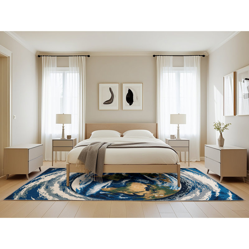 Tapis gris lavable à la machine, Rectangle de 5 pi x 8 pi