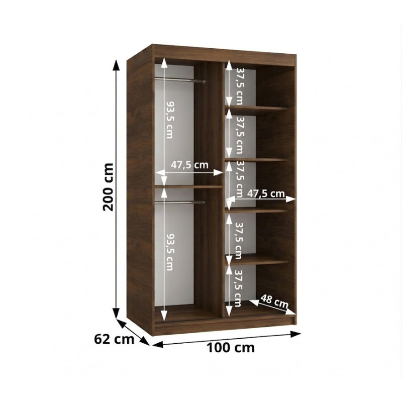 Bolitho Laminate Board Wardrobe
