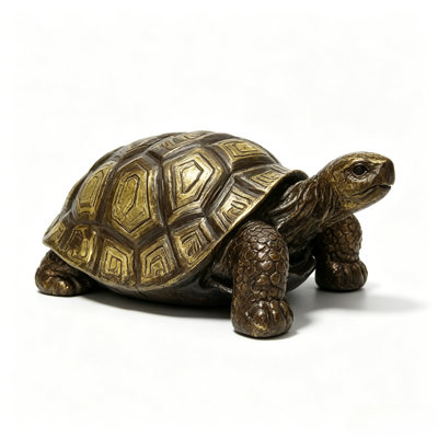 21.2" Large 3D Turtle Statue, Realistic Resin Garden Scul..., 21.2×12.5×9 in, Resin, 1 Piece, Statue, Brown, Made of high-quality resin material, this scu…