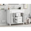 Meuble-lavabo 35,9 po avec lavabo supérieur