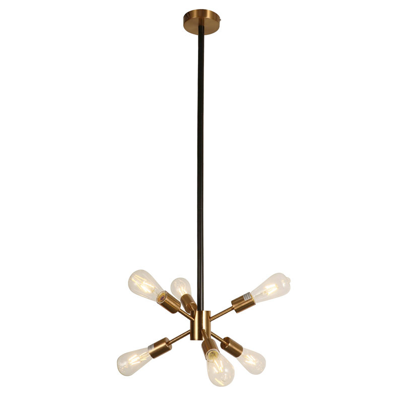 Lustre de sphère spoutnik 6 lumières Schuler