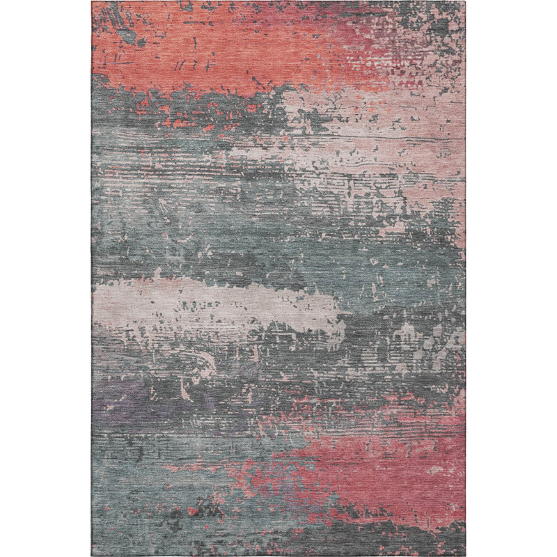 Premium Machine Washable Otte AMF1777 Modern Rug, Rectangle 9' x 12'