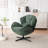 Upholstered Tufted Swivel Accent Chair-1974900088