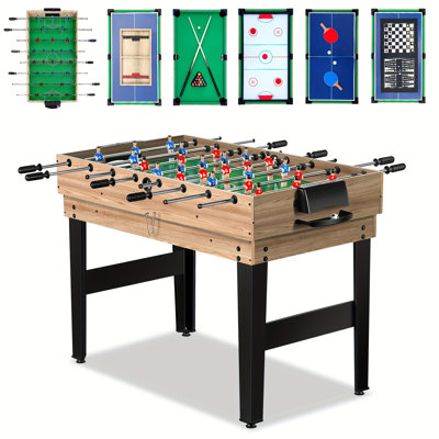 Rioloiuy Dark 12-in-1 Game Table