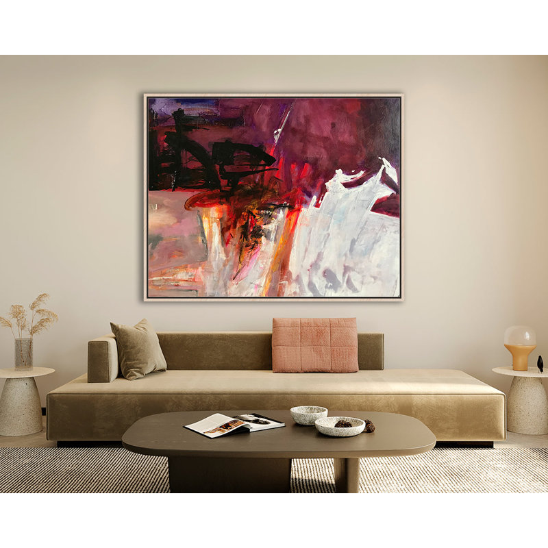 Bravari Canvas Artwork , 110cm x 100cm