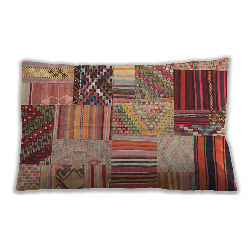 Patchwork Outdoor Throw Pillow