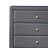 Light Gray Fabric Chest