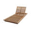 Hermosa Outdoor Teak Chaise Lounge-311407008