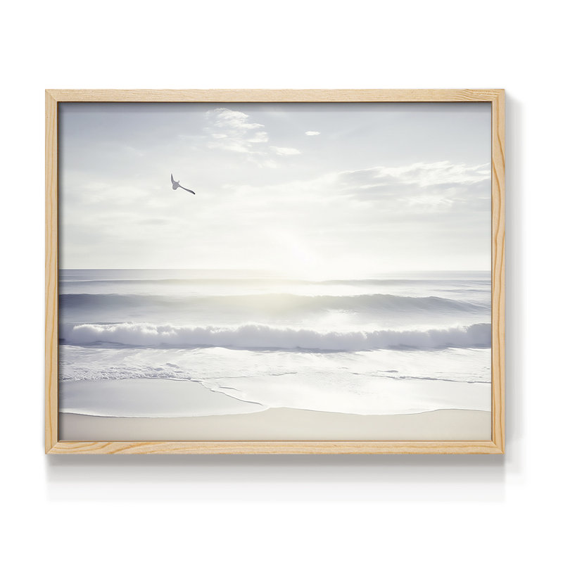 Nautical Series-LXXIII -Framed Print - Restickable, Natural, H 22 po x l 28 po