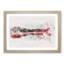 Lake Reflection - Picture Frame Painting Print-56736151-56736152