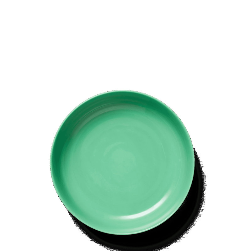 Rhombe Porcelain Serving Bowl, Green