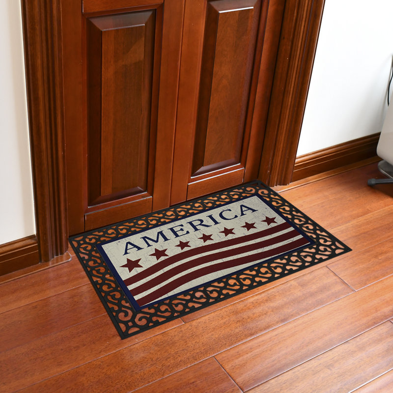 Non-Slip Independence Day Indoor / Outdoor Doormat