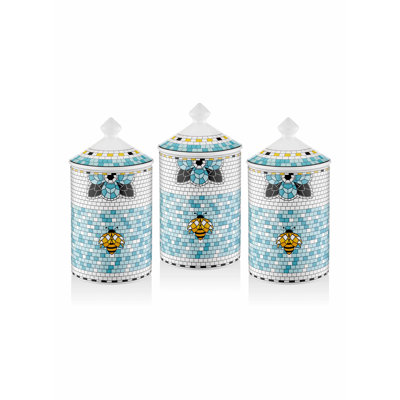 Stoneware Canister - Set of 3