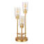 Lampe de table à DEL moderne en métal / verre grainé à 3 lumières de 20,5 po Caversham-822750635