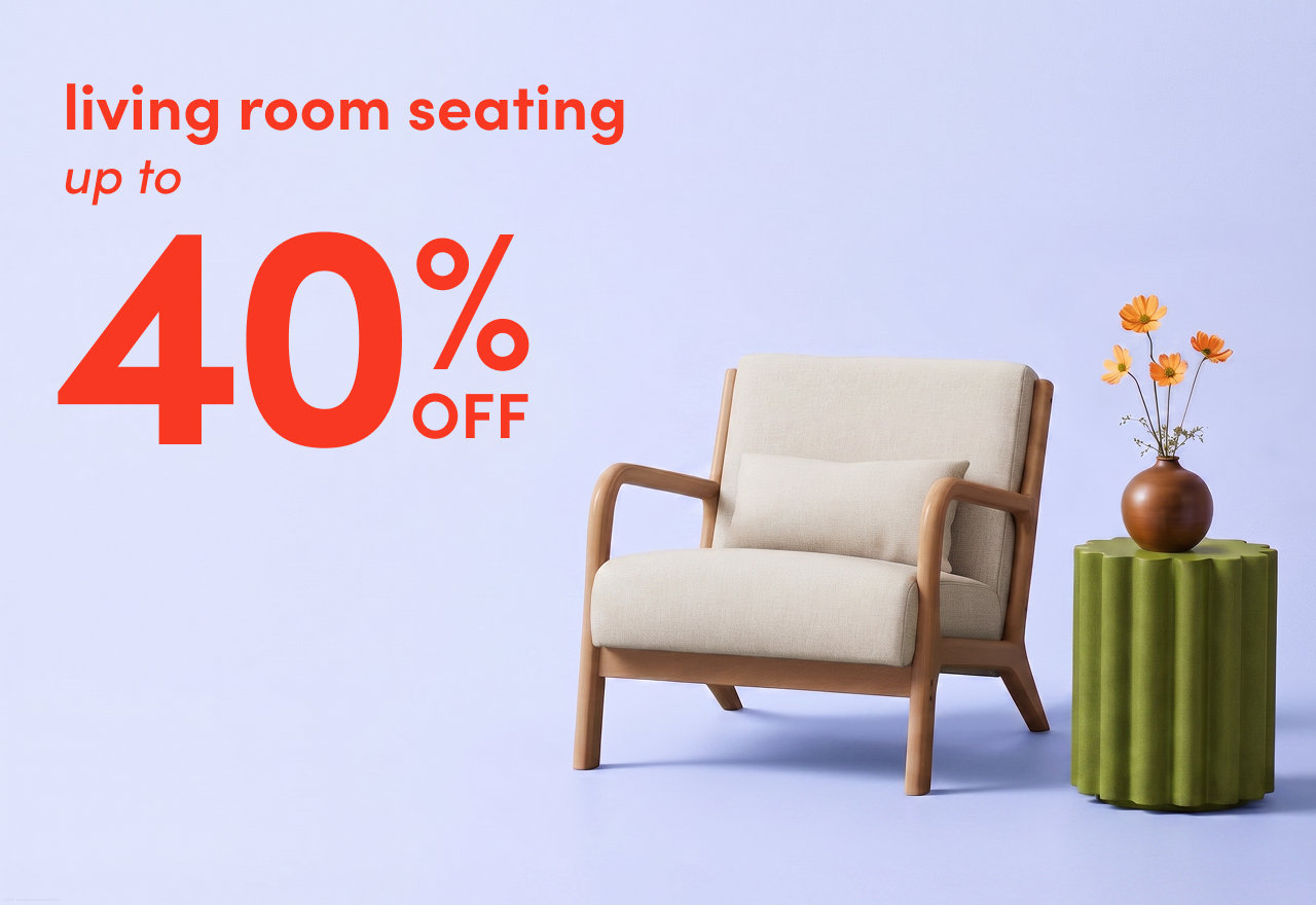 living room seating clearance