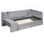 Lit de jour simple rembourré avec rangement-1572049073