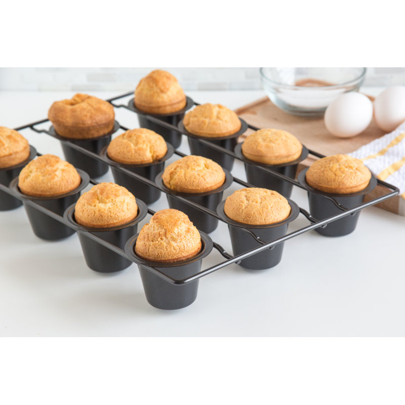 Fox Run Brands 12 Cup Non-Stick Popover Pan