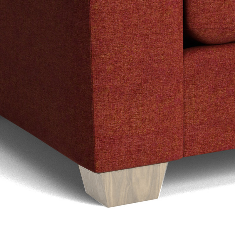 Anastase Upholstered 79'' Sofa, Unfinished, Entice Brick