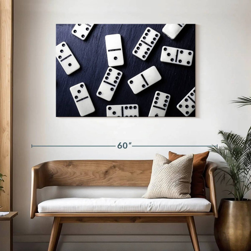 Senne Scattered Dominoes, 30" H x 45" W