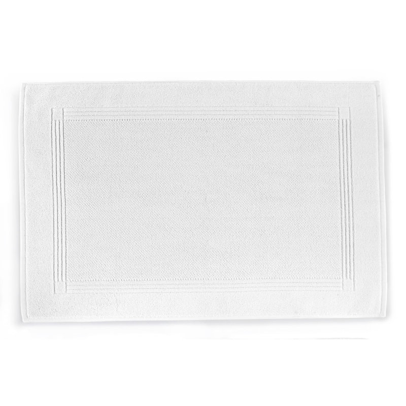 Jubilee Textured Bath Mat, White