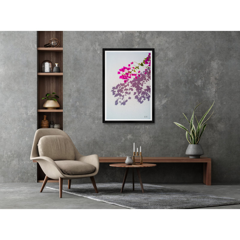 Bougainvillea Stucco I Print by Tim Klein