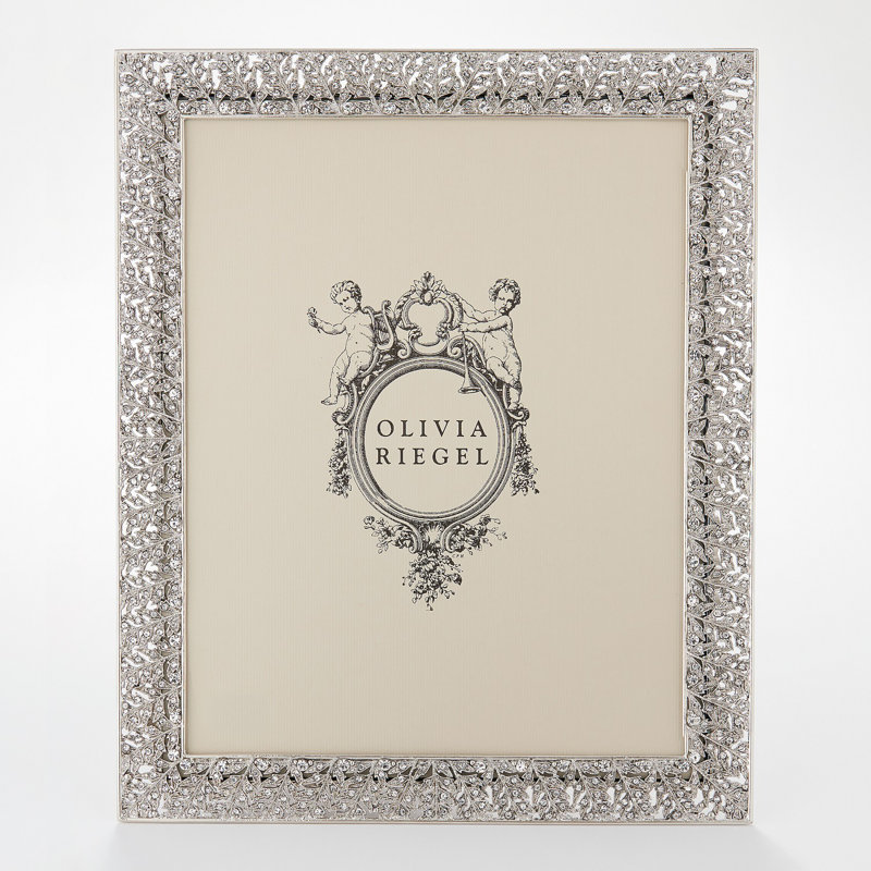Florence Metal Picture Frame, 8" x 10", Silver