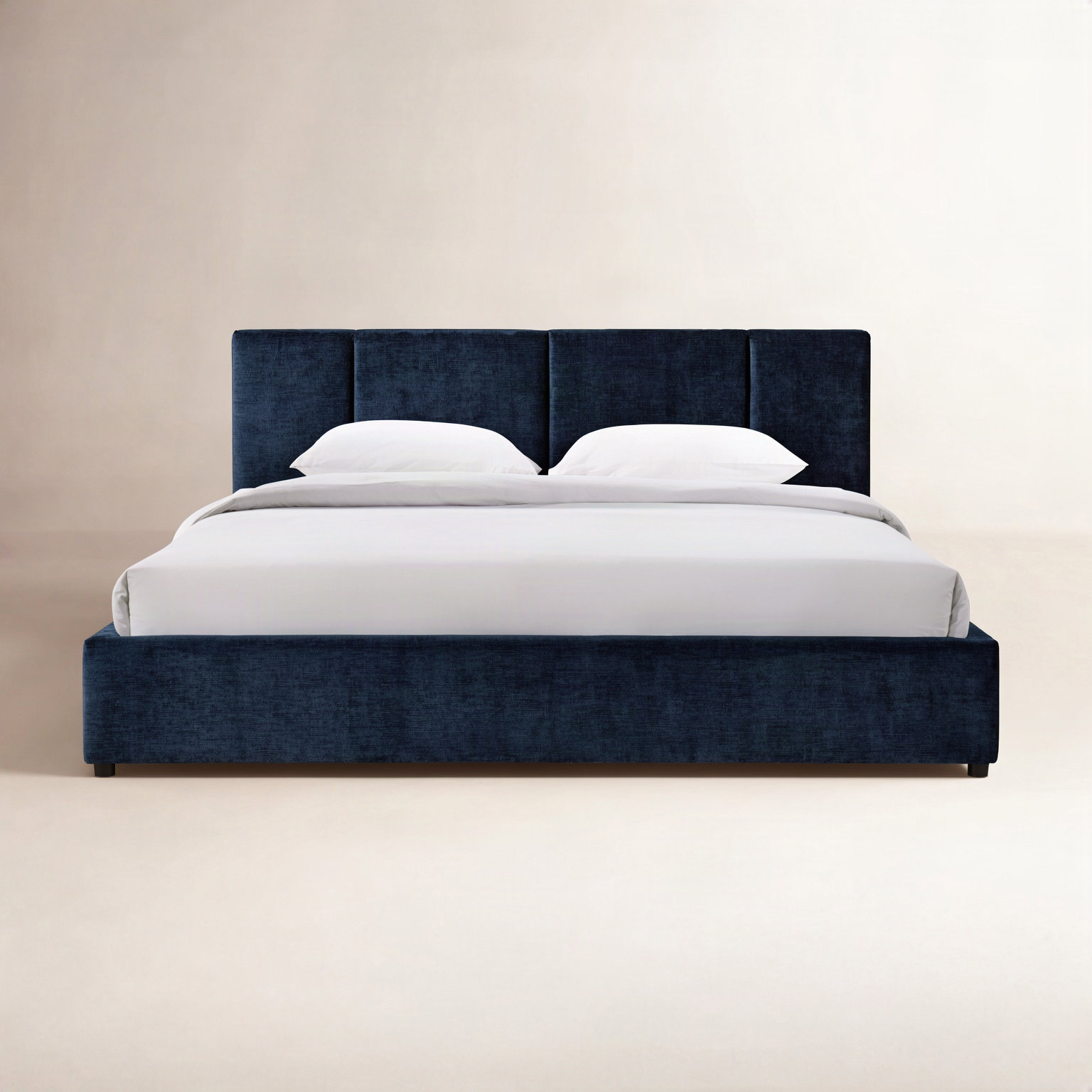 Ruthie Upholstered Bed, King, Blue