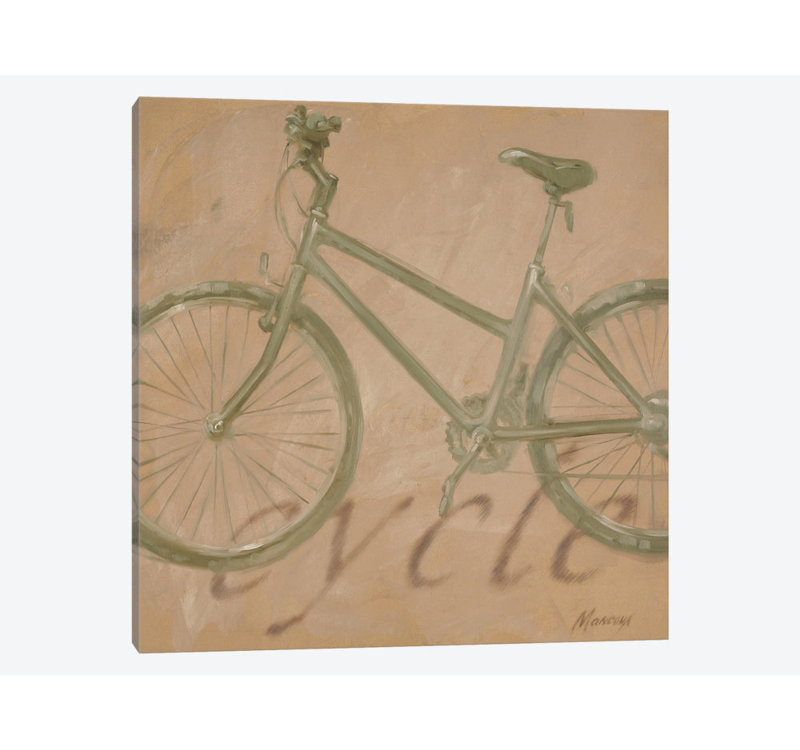 «Cycle», reproduction sur toile, H 12 po x l 12 po x P 1,5 po, Pas de tapis, Toile tendue