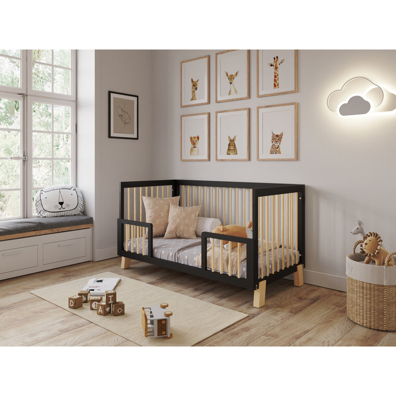 Barling 2 Cot Bed, Anthracite/Pine
