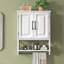 Armoire de salle de bain murale 25 po avec 2 portes et porte-serviettes H 25 po x l 19,3 po