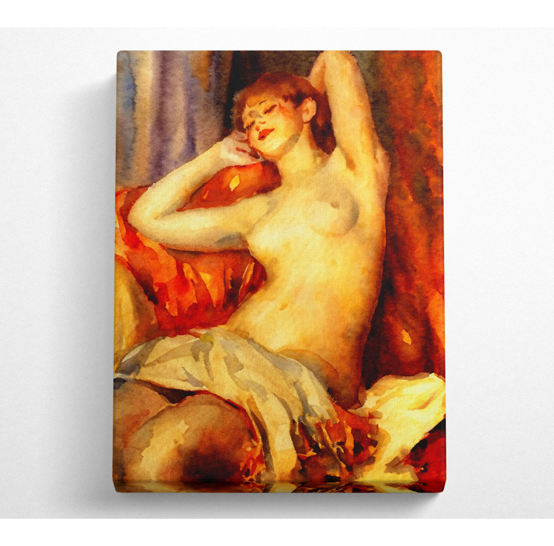 Renoir Der Schlafende - Kunstdrucke auf Leinwand - Wrapped Canvas